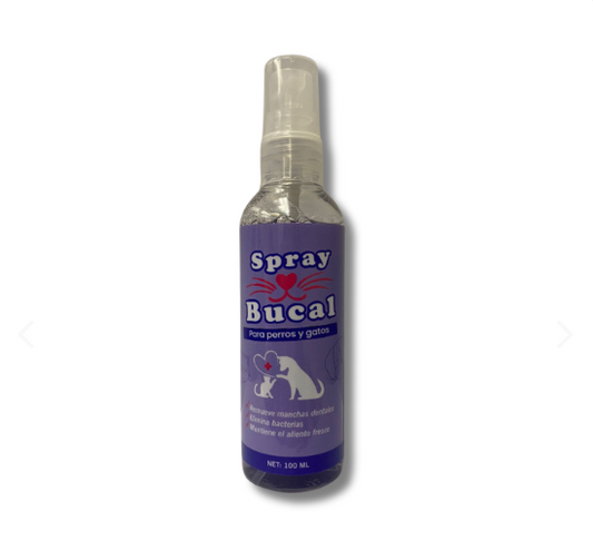 SPRAY BUCAL PARA MASCOTAS 100ML