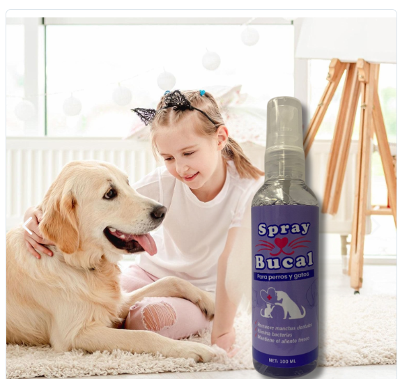 SPRAY BUCAL PARA MASCOTAS 100ML