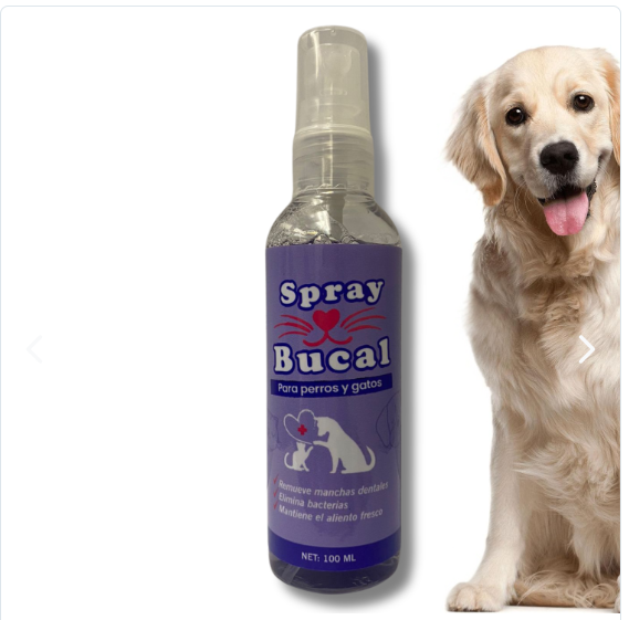 SPRAY BUCAL PARA MASCOTAS 100ML