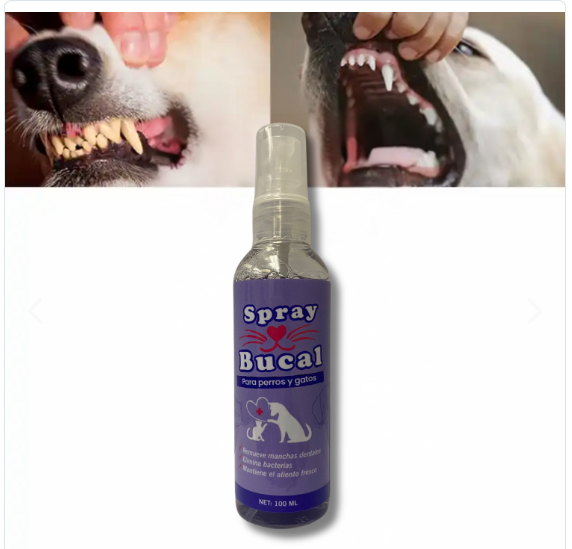 SPRAY BUCAL PARA MASCOTAS 100ML